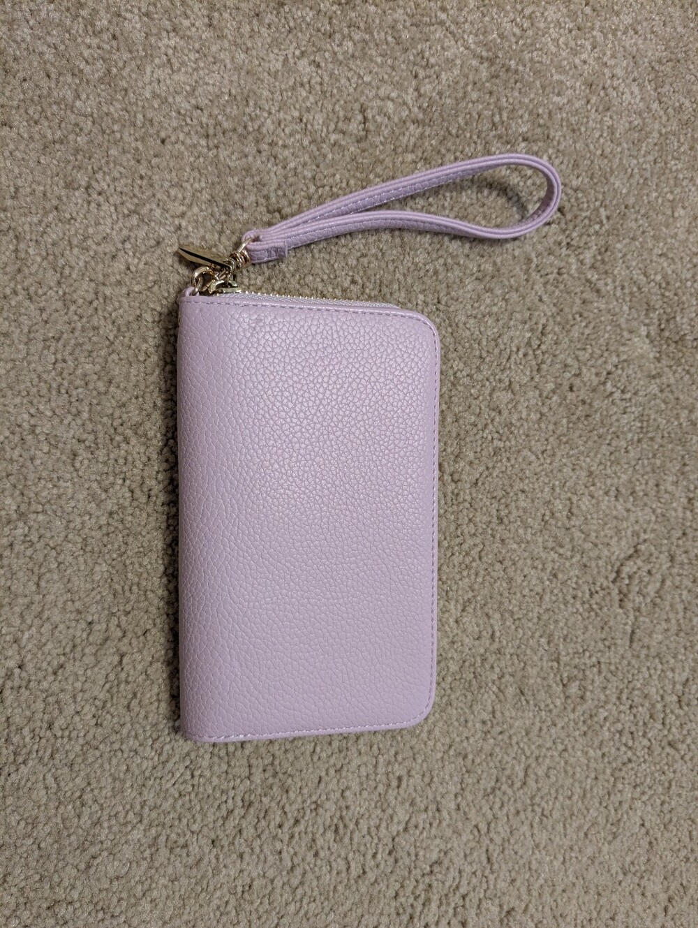 NWOT A New Day Purple Faux Leather Clutch - Picture 2 of 8